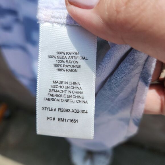 Anthropologie cloth&stone printed classic button down - Picture 6 of 10